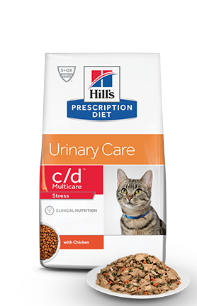 Alimento Hill's Prescription Diet cuidado urinario c/d Multicare